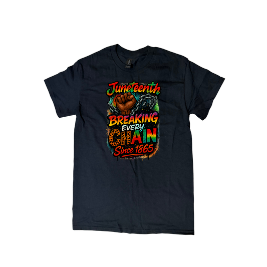 Juneteenth Breaking Every Chain Since 1865 Shirt
