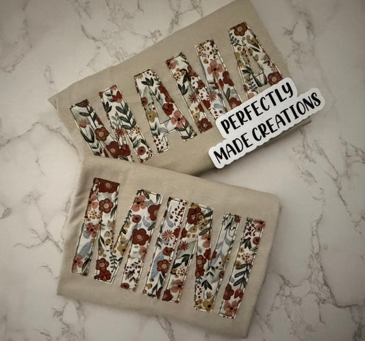 Floral “MAMA & MINI” T-Shirt Set