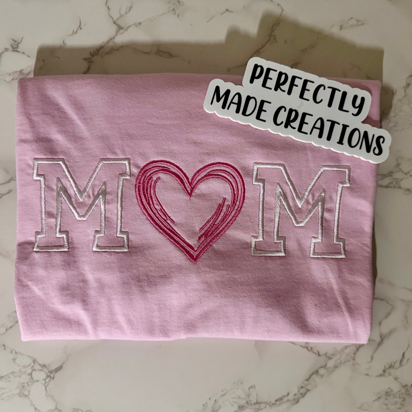 Embroidered “M❤️M” Graphic Tee