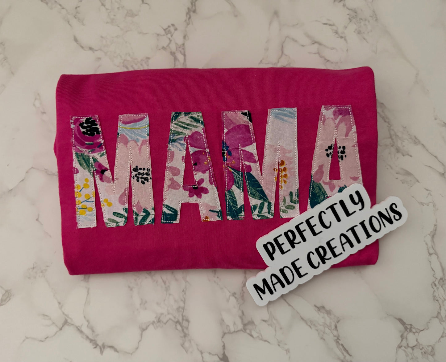 Floral “MAMA” T-Shirt